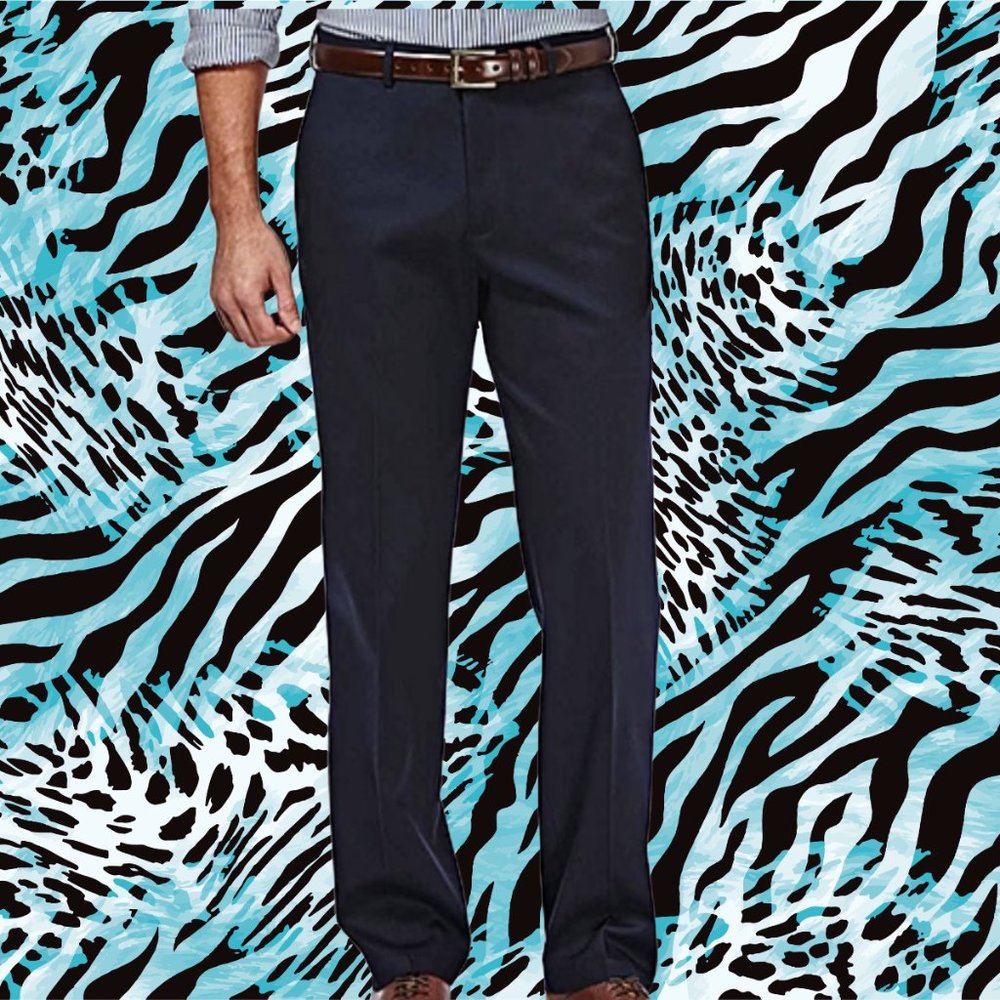 Haggar® Premium No Iron Classic Fit Flat Front Khakis